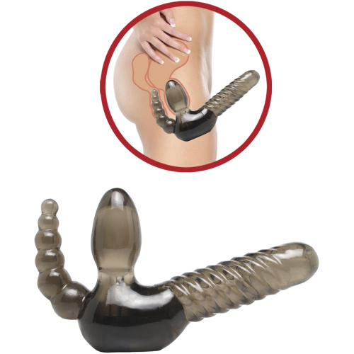 Fetish Fantasy Series Strapless Strap on With Anal Stimulator