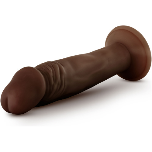 Dr. Skin Plus - 6 Inch Posable Dildo - Chocolate