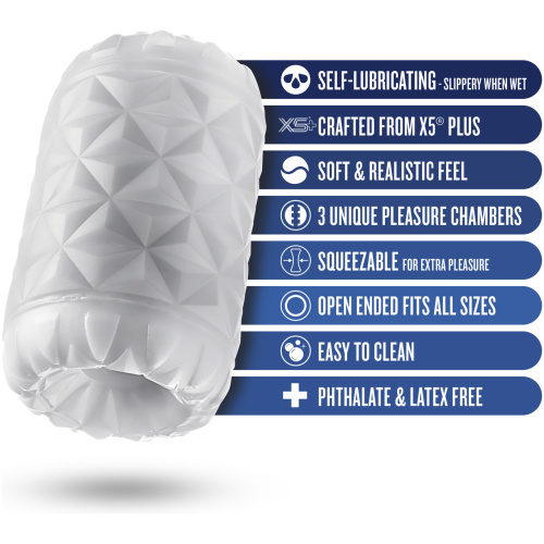 Rize - Reakt - Self-Lubricating Stroker - White