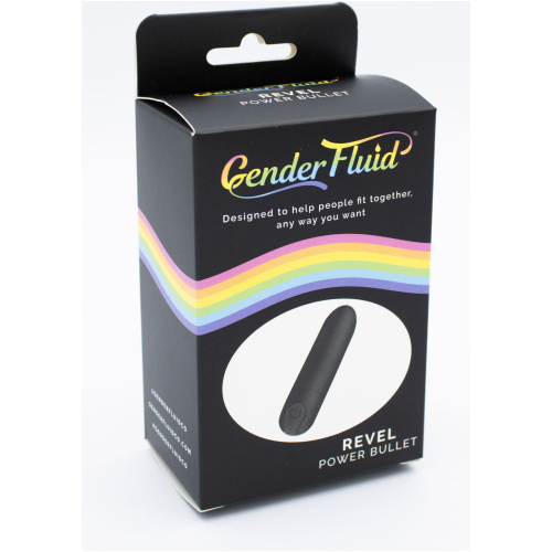 Gender Fluid Revel Power Bullet - Matte Black