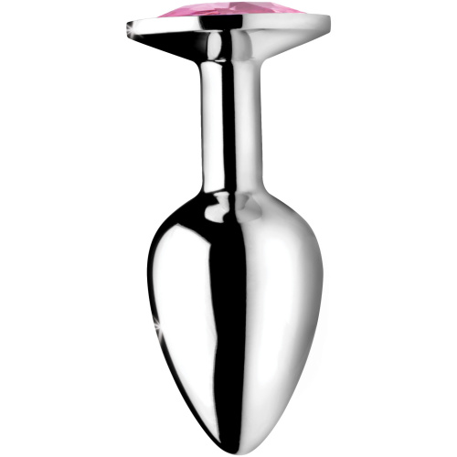 Pink Gem Anal Plug - Medium
