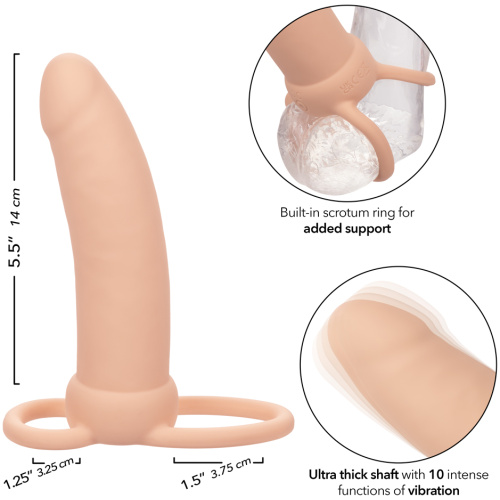 Performance Maxx Rechargeable Thick Dual Penetrator - Ivory