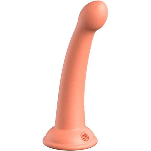 Dillio Platinum - Secret Explorer 6 Inch Dildo - Peach