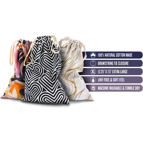 The Collection - Cotton Toy Bag - 18 Pcs Counter Display - Assorted