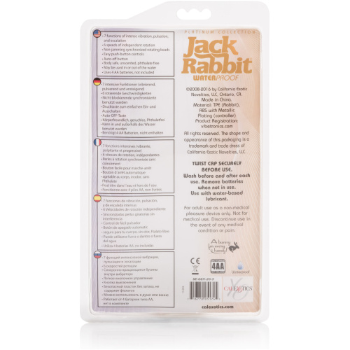 Platinum Jack Rabbit - Gold