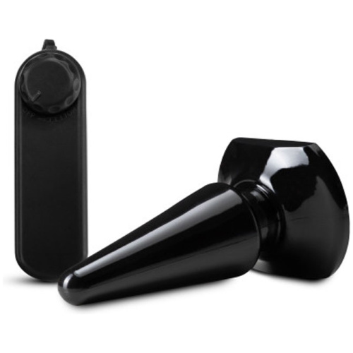 Anal Adventures - Basic Vibrating Anal Pleaser - Black