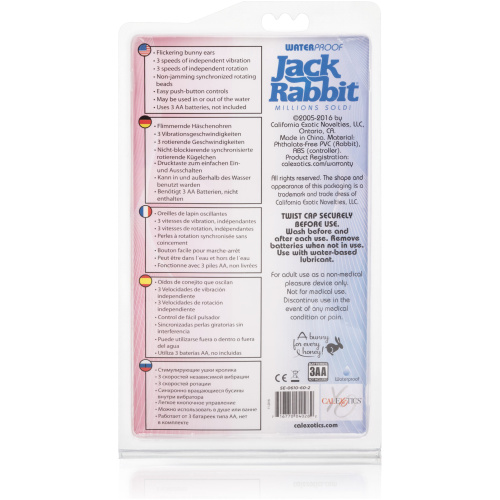 Waterproof Jack Rabbit Floating Beads - Blue