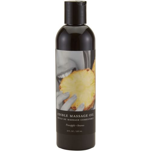 Edible Massage Oil - Pineapple - 8 Fl. Oz.