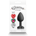 Glams Xchange Heart - Small - Black