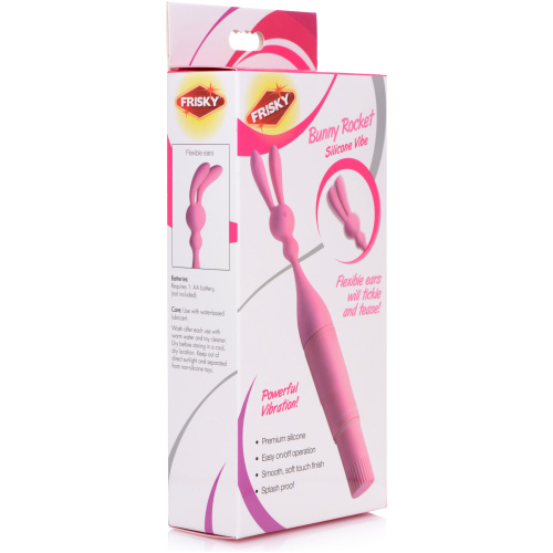 Bunny Rocket Silicone Vibrator