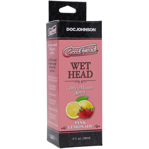 Goodhead - Wet Head - Dry Mouth Spray - Pink Lemonade - 2 Fl. Oz. (59ml)