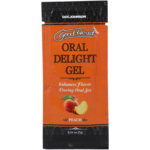 Goodhead - Oral Delight Gel - Peach - 0.24 Oz