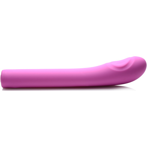 5 Star 9x Pulsing G-Spot Silicone Vibrator - Pink