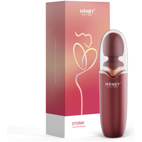 Stormi - Powerful Wand Massager - Red Wine