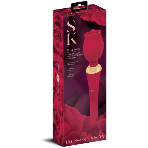 Rosegasm Bouquet Rose Wand - Red