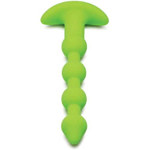 Glow in the Dark Anal Beads - Green