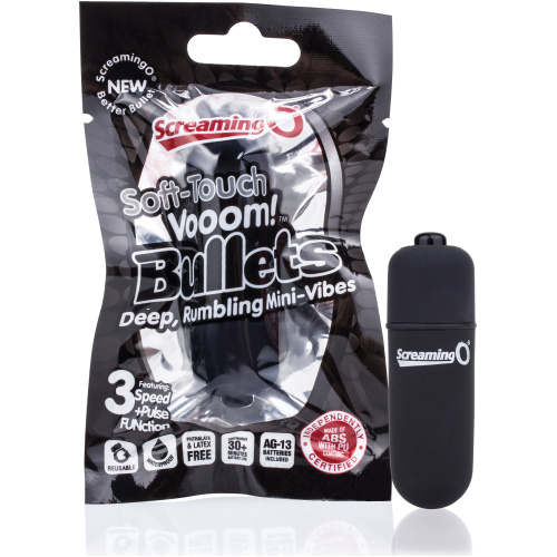 Soft-Touch Vooom! Bullets - Black