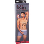 Signature Cocks - Alex Jones 11 Inch Cock With  Removable Vac-U-Lock Suction Cup - Caramel