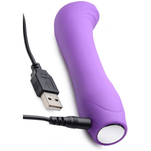 5x G-Charm Moving G-Spot Bead Mini Vibe - Violet