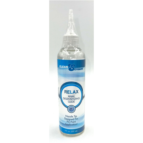 Relax Desensitizing Anal Lube With Dispensing Tip - 8 Oz