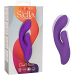 Stella Liquid Silicone Dual Pleaser - Purple
