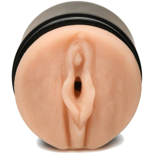 Mistress Double Shot Mouth and Pussy Stroker - Light
