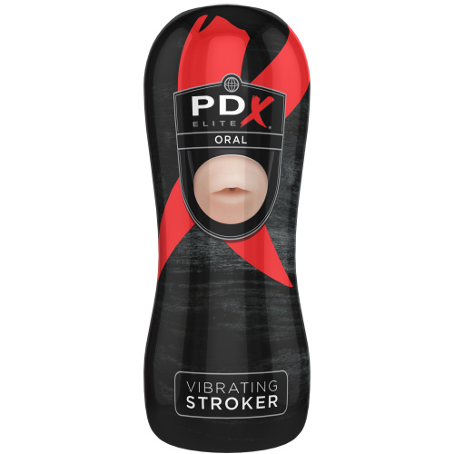 Pdx Elite Vibrating Stroker Oral