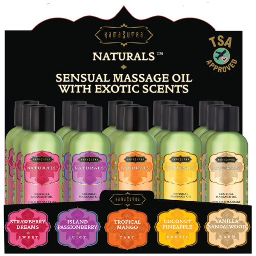 Naturals Massage Oil Pre Pack