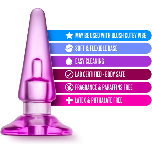 B Yours - Basic Anal Plug - Pink