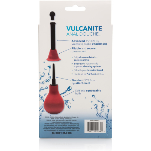 Vulcanite Anal Douche With Attachement