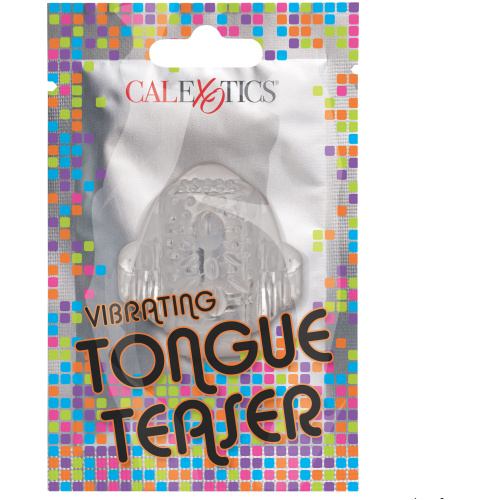 Foil Pack Vibrating Tongue Teaser - Clear