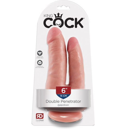 King Cock Double Penetrator - Flesh