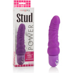 Waterproof Power Stud Curvy Dong - Purple