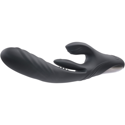 Playboy Pleasure - Rapid Rabbit - Vibrator - Black