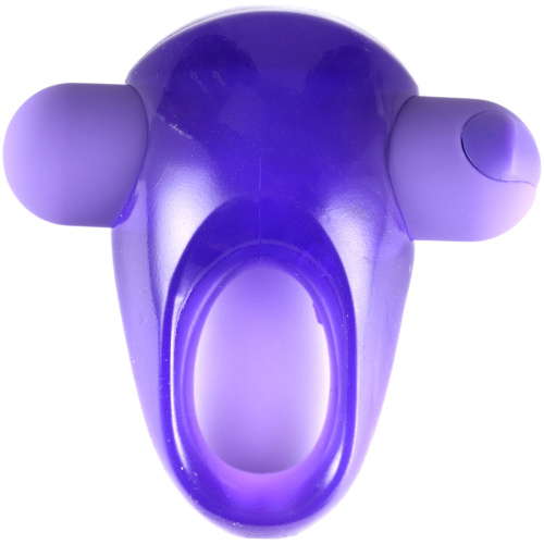 Casey Vibrating Erection Enhancer Ring - Purple