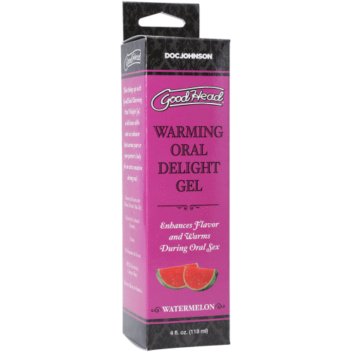 Goodhead - Warming Oral Delight Gel -  Watermelon - 4 Fl. Oz.