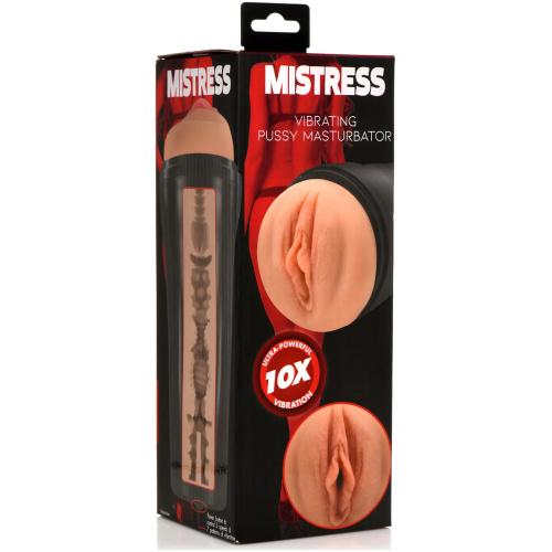 Mistress Vibrating Pussy Masturbator - Medium