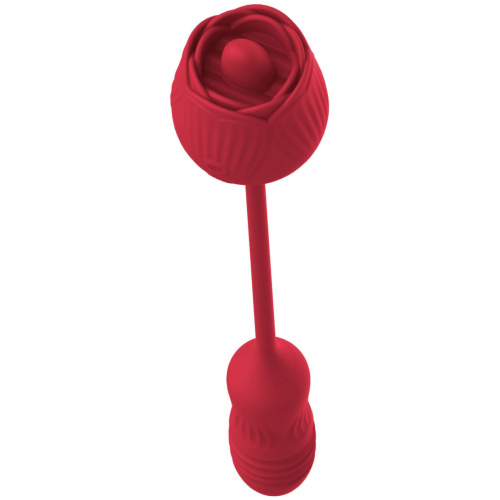 Voodoo Beso Tongue-N-Cheek Rose - Red