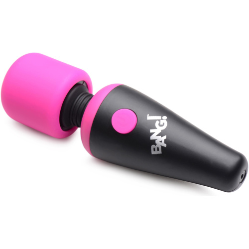 Bang - 10x Vibrating Mini Silicone Wand - Pink
