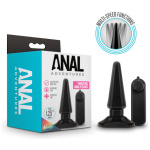 Anal Adventures - Basic Vibrating Anal Pleaser -  Black