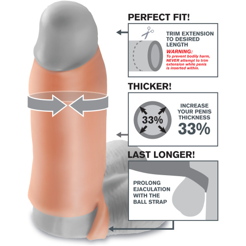 Fantasy X-Tensions Real Feel Enhancer XL - Flesh