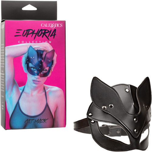 Euphoria Collection Cat Mask - Black