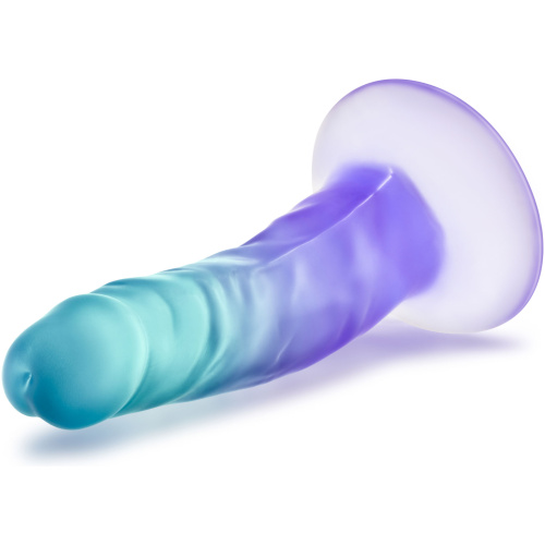 B Yours - Morning Dew - 5 Inch Dildo - Sapphire