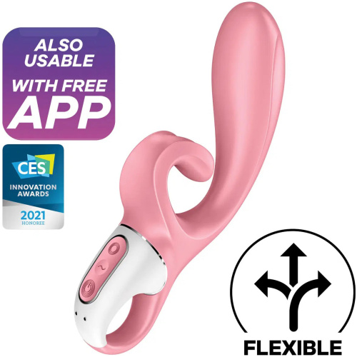 Hug Me - Rabbit Vibrator - Pink