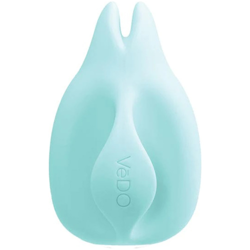Huni Rechargeable Finger Vibe - Tease Me Turquoise