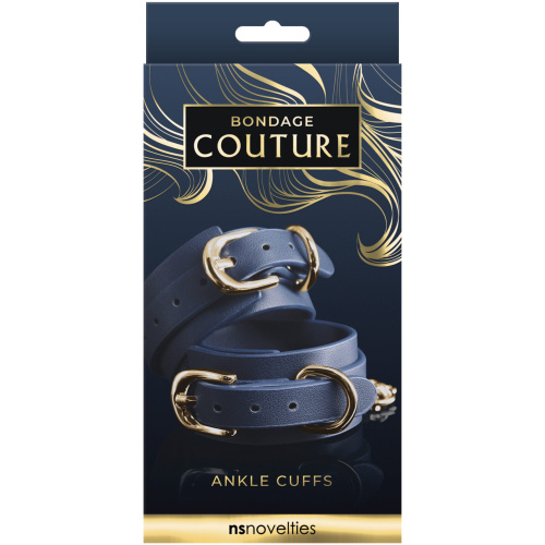 Bondage Couture - Ankle Cuffs - Blue