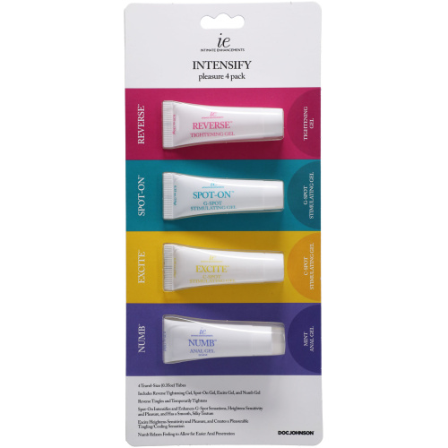 Intimate Enhancements Intensify Pleasure 4 Pack