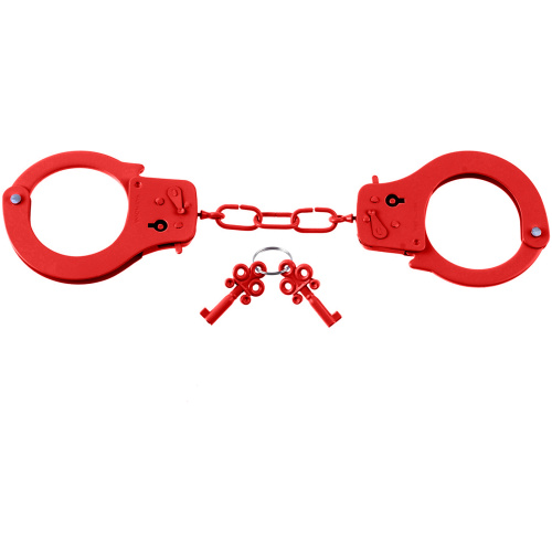 Fetish Fantasy Series Metal Handcuffs - Red