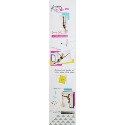 Mipole 360 Spinning Professional Dance Pole