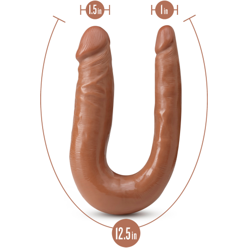 Dr. Skin Mini Double Dong - Mocha